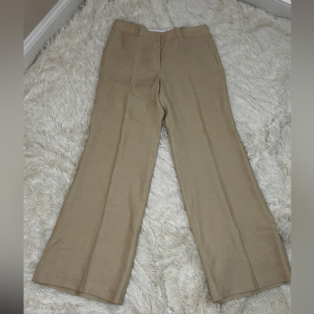 Beautifl NWT Ann Taylor Elegant Beige Women's Pantsuit - Picture 8 of 13